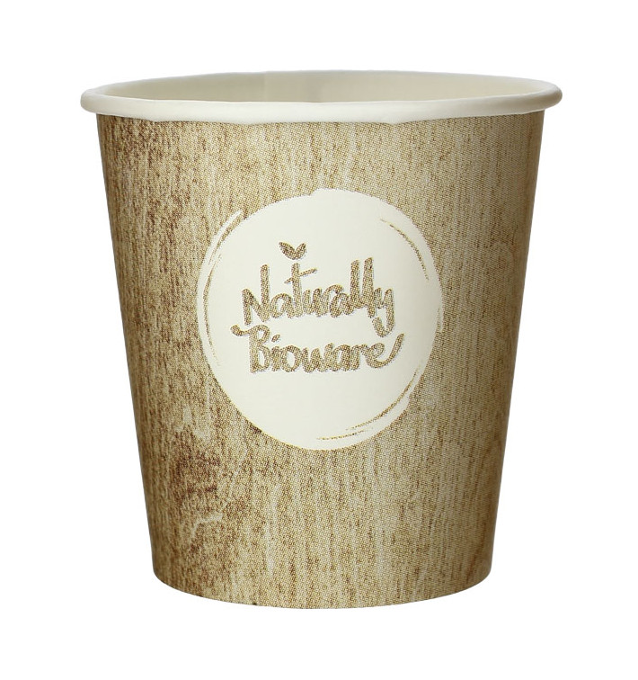 Paper Cup PLA "BioWare" Eco-Friendly 4 Oz/120ml Ø6,2cm (80 Units) Paper Cup PLA "BioWare" Eco-Friendly 4 Oz/120ml Ø6,2cm (80 Units)