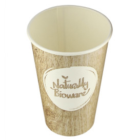 Paper Cup PLA "BioWare" 12 Oz/384ml Ø8,0cm (1100 Units)