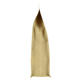 Paper StandUp Kraft with self closing and Window 25+10x35cm (50 Units)