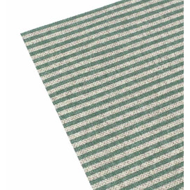 Cotton Placemat "Day Drap" Green Line 32x45cm (72 Units)