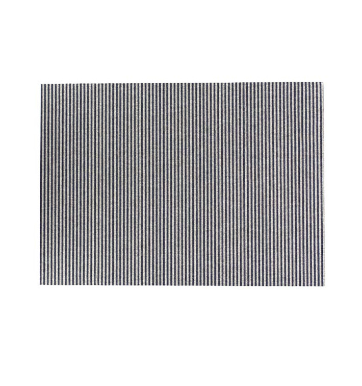 Cotton Placemat "Day Drap" Blue Line 32x45cm (72 Units) Cotton Placemat "Day Drap" Blue Line 32x45cm (72 Units)