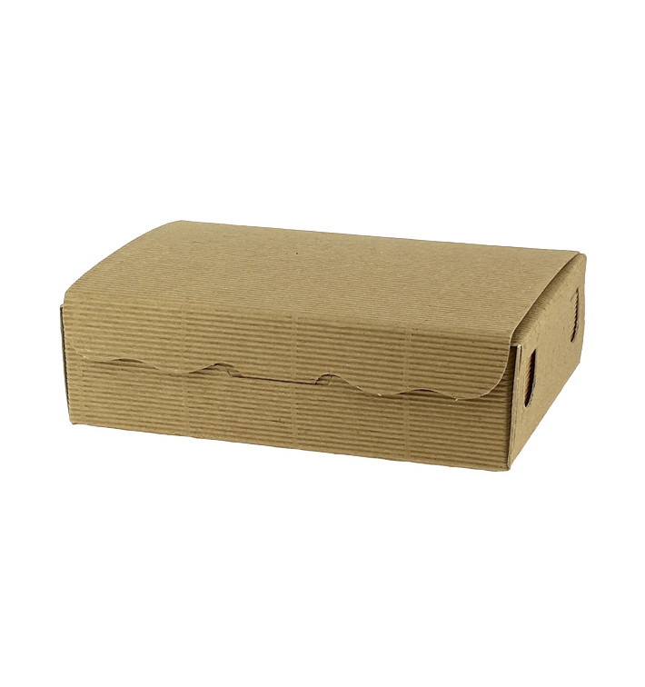 Paper Bakery Box Kraft 20x13x5,5cm 1000g (100 Units) Paper Bakery Box Kraft 20x13x5,5cm 1000g (100 Units)