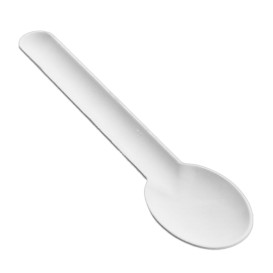 Sugarcane Spoon White 16cm (1.000 Units)