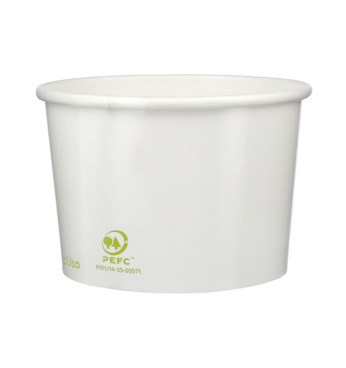 Paper Ice Cream Container Eco-Friendly 310ml (50 Units) Paper Ice Cream Container Eco-Friendly 310ml (50 Units)