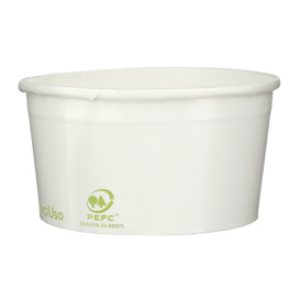 Paper Ice Cream Container Eco-Friendly 140ml (2100 Units)