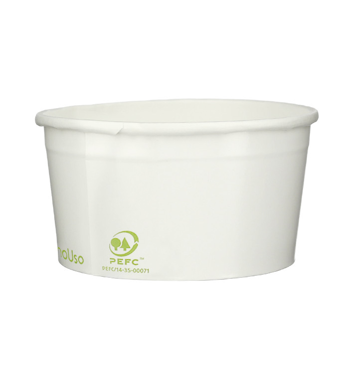 Paper Ice Cream Container Eco-Friendly 140ml (60 Units) Paper Ice Cream Container Eco-Friendly 140ml (60 Units)