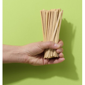 Wooden Coffee Stirrer Wrapped 14cm (500 Units) 