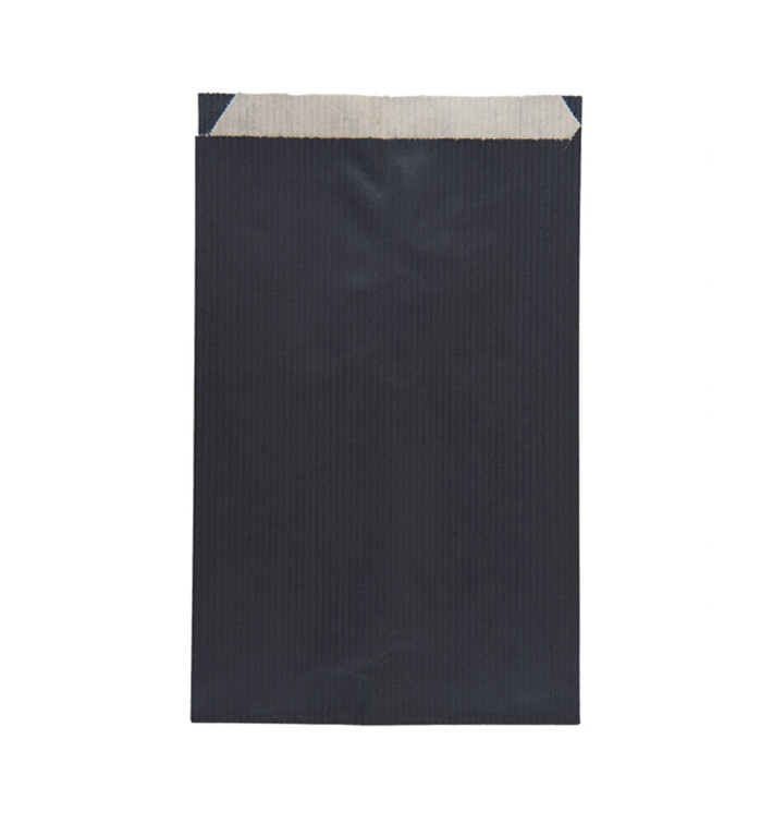 Paper Envelope Kraft Black 19+8x35cm (750 Units) Paper Envelope Kraft Black 19+8x35cm (750 Units)