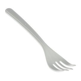 Reusable Fork PP Mineral "Hercules" White 185mm (50 Units)