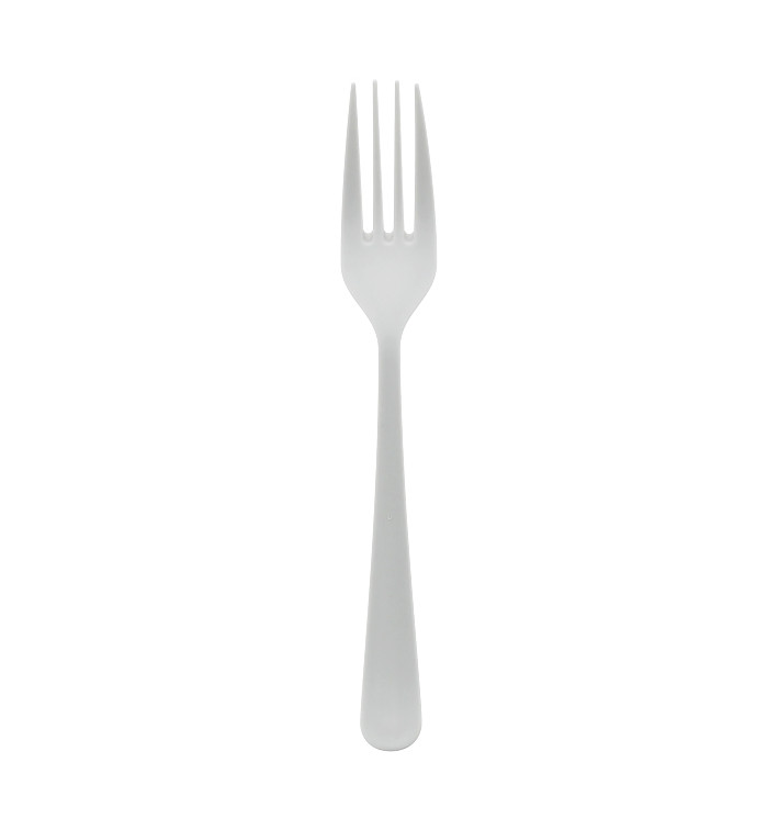 Reusable Fork PP Mineral "Gaia" White 190mm (200 Units) Reusable Fork PP Mineral "Gaia" White 190mm (200 Units)