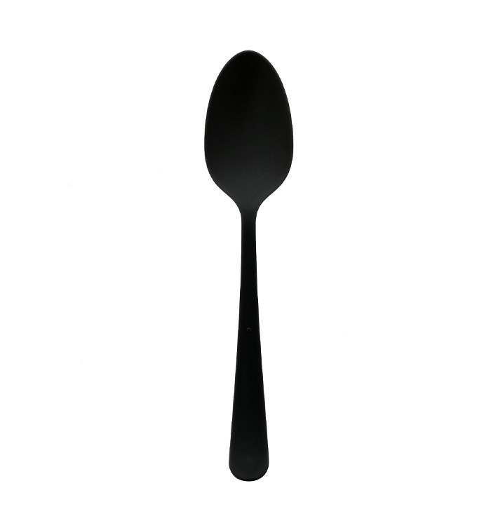 Reusable Spoon PP Mineral "Gaia" Black 190mm (600 Units) Reusable Spoon PP Mineral "Gaia" Black 190mm (600 Units)