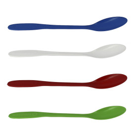 Reusable Ice Cream Spoon PP Mineral Assortment 175mm (100 Units)