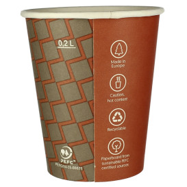 Paper Cup "Cupmatic" 9 Oz/280ml Ø8,0cm (1.000 Units)