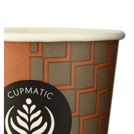 Paper Cup "Cupmatic" 9 Oz/280ml Ø8,0cm (1.000 Units)