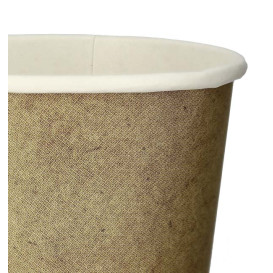 Paper Cup Kraft 4Oz/120ml Ø6,2cm (80 Units) 