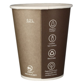 Paper Cup "Specialty to Go" 9 Oz/270ml Ø8,0cm (1000 Units)