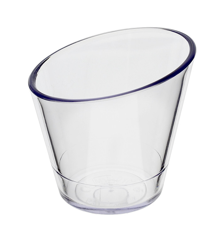 SAN "Circle" Durable Tasting Bowl Transparent 100ml (72 Units) 