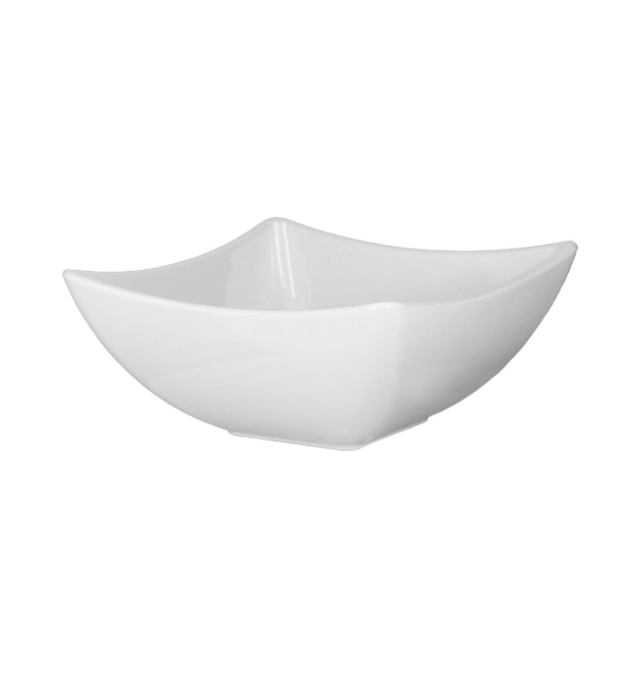 SAN "Quadrata" Durable Tasting Bowl White 95ml (72 Units) SAN "Quadrata" Durable Tasting Bowl White 95ml (72 Units)