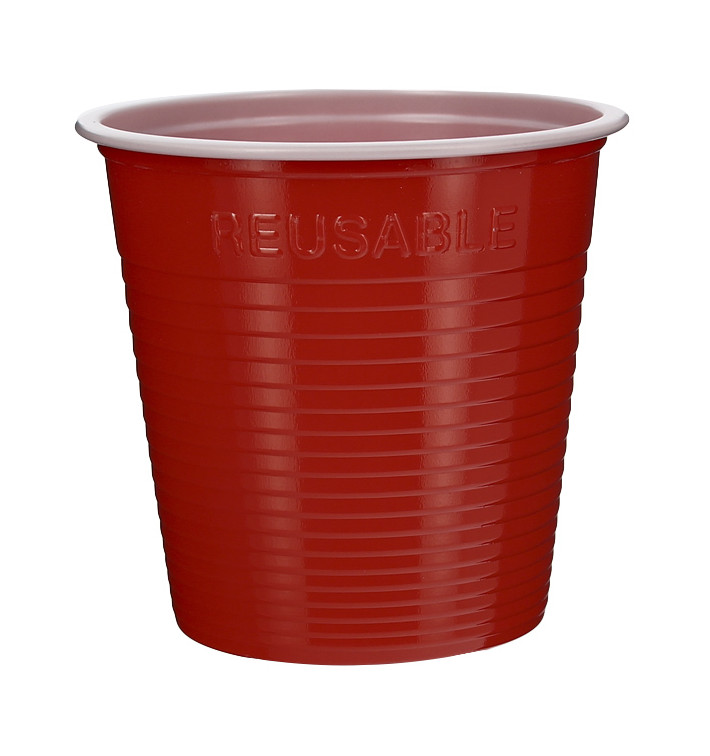 Plastic Shot PS Red 230 ml (30 Units) Plastic Shot PS Red 230 ml (30 Units)