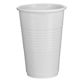 Plastic Cup PP White 230ml Ø7,0cm (100 Units) 