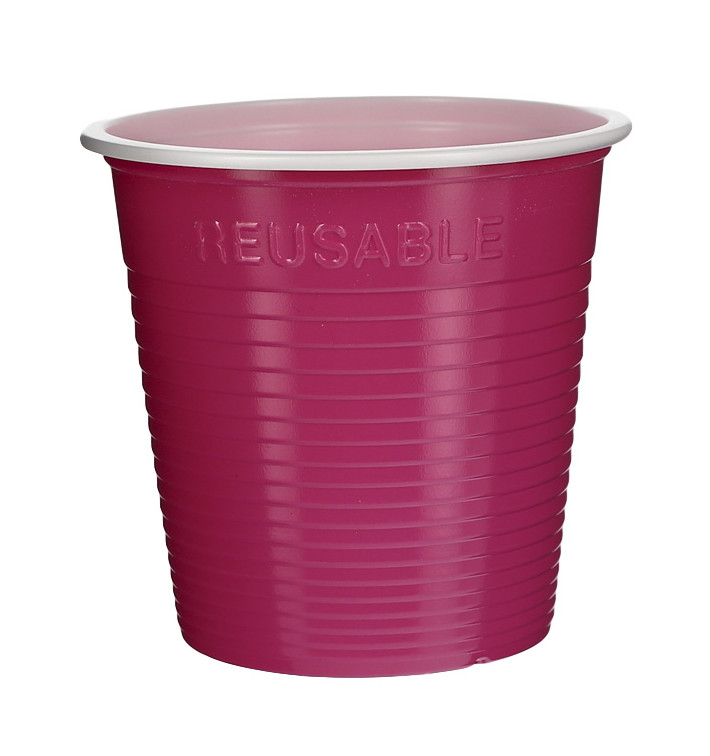 Reusable Shot PS Bicolour Fuchsia 160ml (30 Units) Reusable Shot PS Bicolour Fuchsia 160ml (30 Units)
