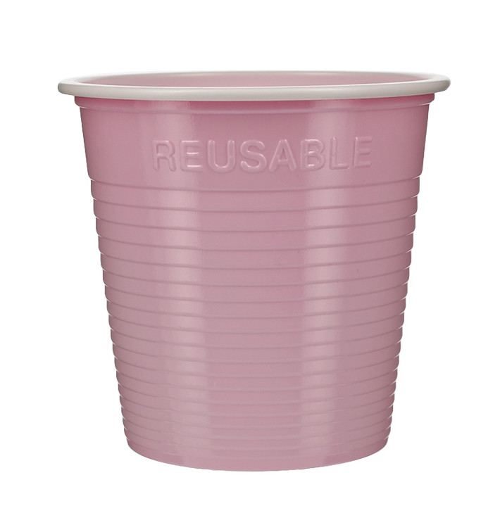 Reusable Economy Shot PS Bicolour Pink 230ml (420 Units) Reusable Economy Shot PS Bicolour Pink 230ml (420 Units)