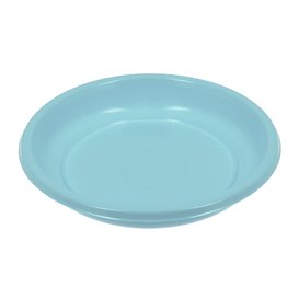 Reusable Plate Deep Economic PS Light Blue Ø20,5cm (150 Units)