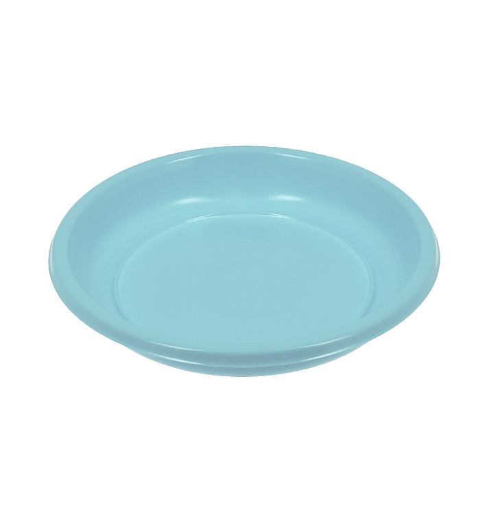 Reusable Plate Deep Economic PS Light Blue Ø20,5cm (150 Units) Reusable Plate Deep Economic PS Light Blue Ø20,5cm (150 Units)