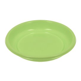 Reusable Plate Deep Economic PS Yellow Green Ø20,5cm (25 Units) 