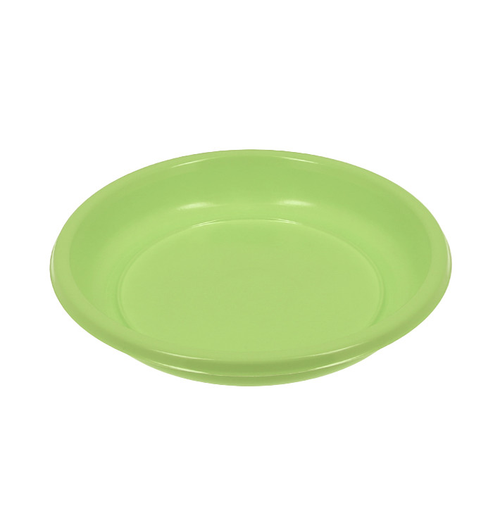 Reusable Plate Deep Economic PS Yellow Green Ø20,5cm (25 Units) Reusable Plate Deep Economic PS Yellow Green Ø20,5cm (25 Units)