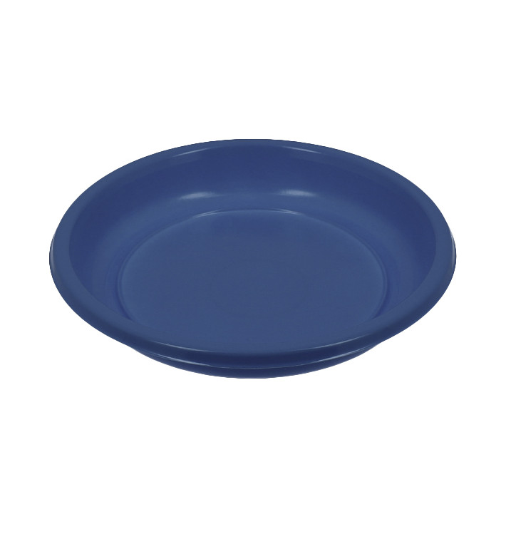 Reusable Plate Deep Economic PS Dark Blue Ø20,5cm (25 Units) Reusable Plate Deep Economic PS Dark Blue Ø20,5cm (25 Units)