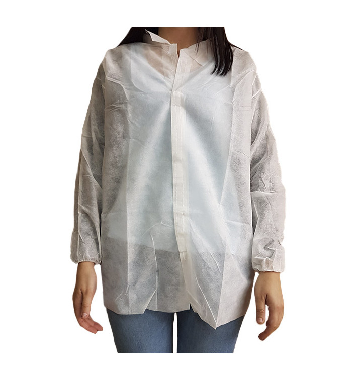 Disposable Lab Coat "Cadete" "TST" PP Velcro 35gr (100 Units) Disposable Lab Coat "Cadete" "TST" PP Velcro 35gr (100 Units)