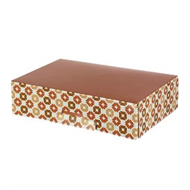 Box for Chocolates and Sweets Coral 19,5x13,5x5,3cm (600 Units)