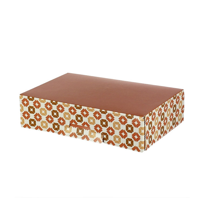 Box for Chocolates and Sweets Coral 18,5x12,5x5cm (100 Units) Box for Chocolates and Sweets Coral 18,5x12,5x5cm (100 Units)