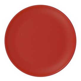 Reusable Plate Durable PP Mineral Red Ø23,5cm (6 Units)