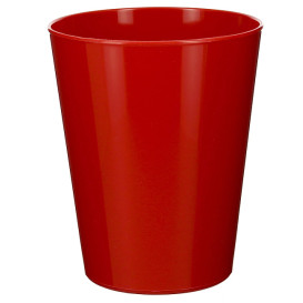 Reusable Cup Durable PP Mineral Red 330ml (72 Units)