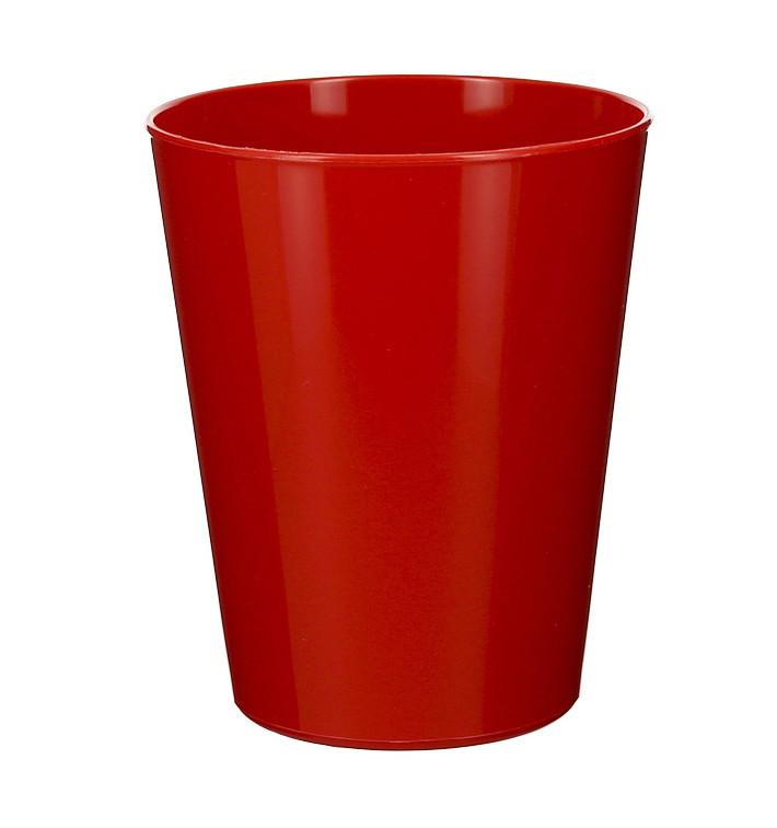 Reusable Cup Durable PP Mineral Red 330ml (72 Units) Reusable Cup Durable PP Mineral Red 330ml (72 Units)