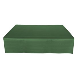 Pre-Cut Paper Tablecloth Green 40g 1,2x1,2m (300 Units) 