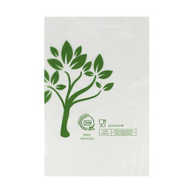 Plastic Bag Home Compost “Be Eco!” 16x24cm (100 Units)