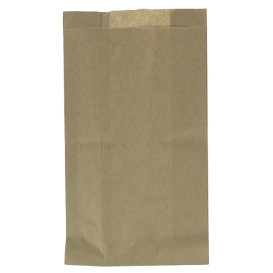 Paper Burger Bag Grease-Proof Burger Design Kraft 14+7x24cm (250 Units) 