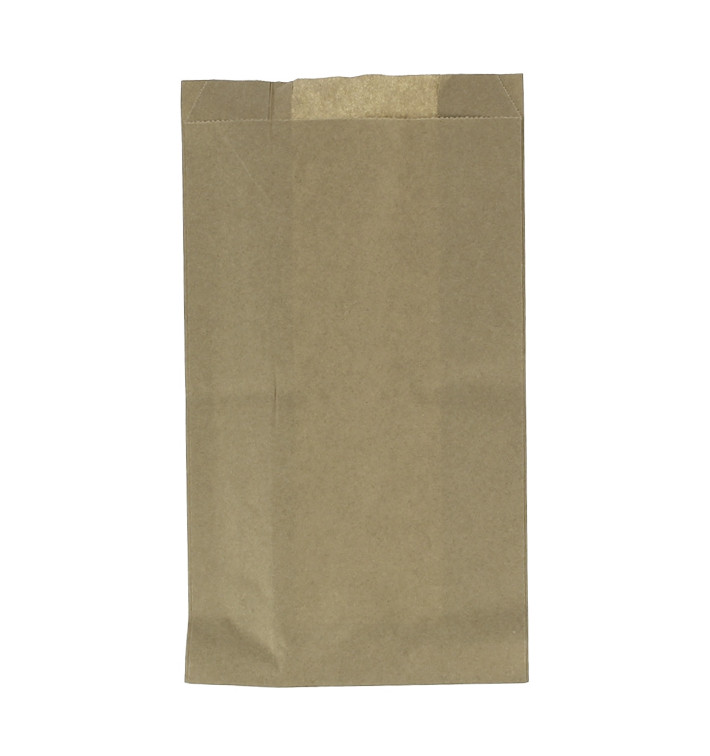 Paper Burger Bag Grease-Proof Burger Design Kraft 14+7x24cm (250 Units) Paper Burger Bag Grease-Proof Burger Design Kraft 14+7x24cm (250 Units)
