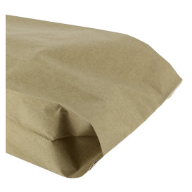 Paper Burger Bag Grease-Proof Burger Design Kraft 14+7x24cm (250 Units)  