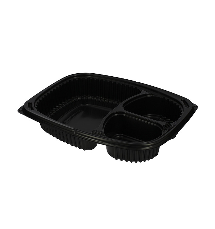 Plastic Container PP Rectangular Shape 3C 1250ml 25,5x18,9x4,5cm (40 Units) Plastic Container PP Rectangular Shape 3C 1250ml 25,5x18,9x4,5cm (40 Units)