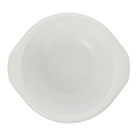 Plastic Deli Container PP Round Shape White 400ml Ø14,4cm (600 Units)