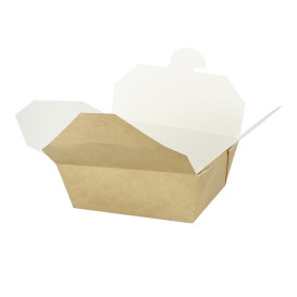 American Box Small Kraft 10,7x8,65x4,5cm 400ml (400 Units)