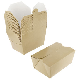 American Box Great Kraft 13x8,5x6cm 700ml (45 Units) American Box Great Kraft 13x8,5x6cm 700ml (45 Units)