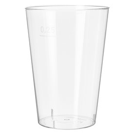 Plastic Cup PS Clear 250 ml (50 Units)