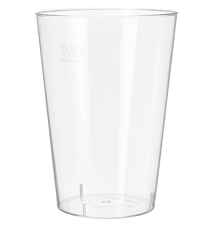 Plastic Cup PS Clear 250 ml (50 Units) Plastic Cup PS Clear 250 ml (50 Units)