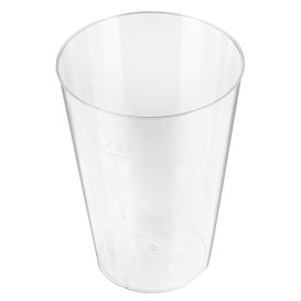 Plastic Cup PS Clear 250 ml (50 Units)