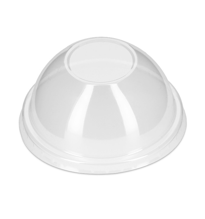 Plastic Dome Lid PP Closed Transp. Ø7,9cm (100 Units) Plastic Dome Lid PP Closed Transp. Ø7,9cm (100 Units)